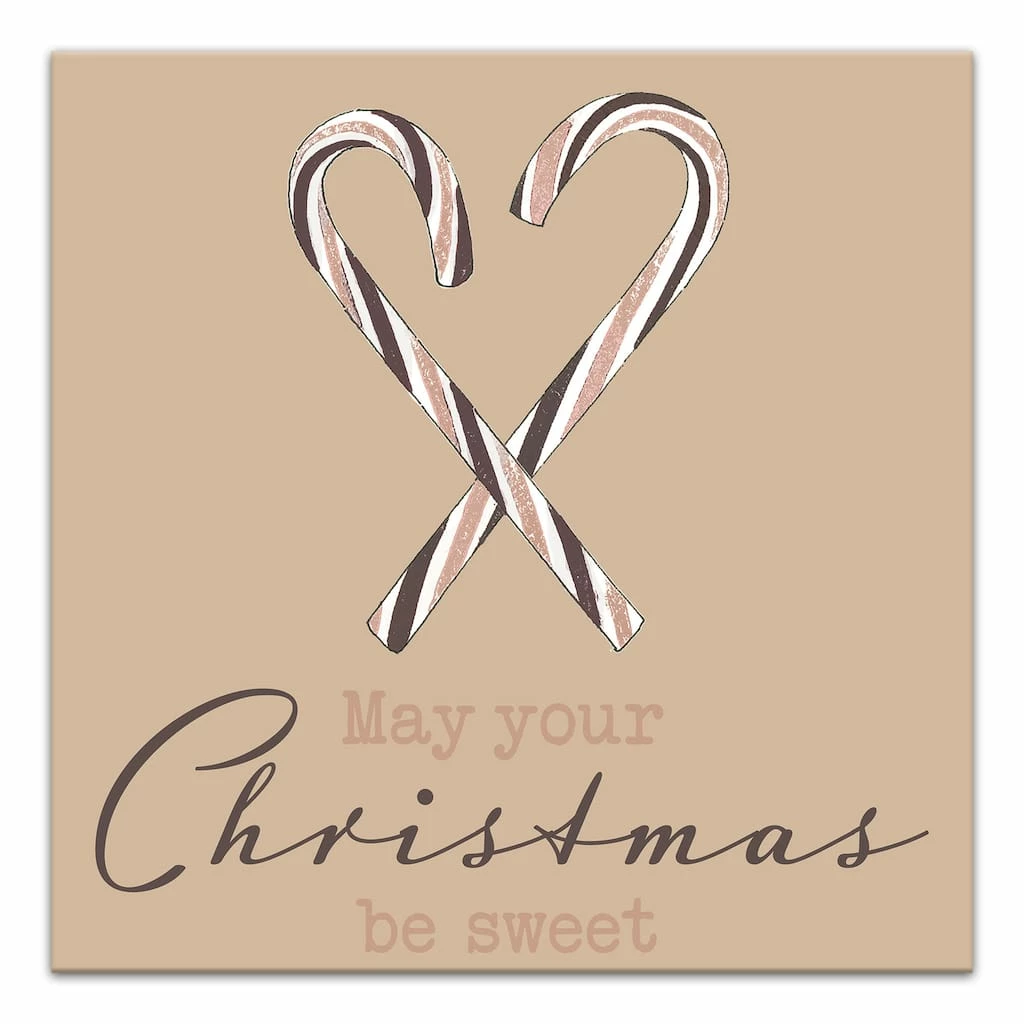 Best reviews of βοΈ Sweet π Christmas π¬ Candy Cane Canvas Wall Art by Designs Direct π