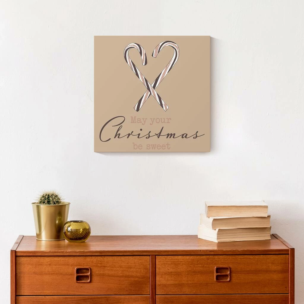Best reviews of βοΈ Sweet π Christmas π¬ Candy Cane Canvas Wall Art by Designs Direct π - Image 4