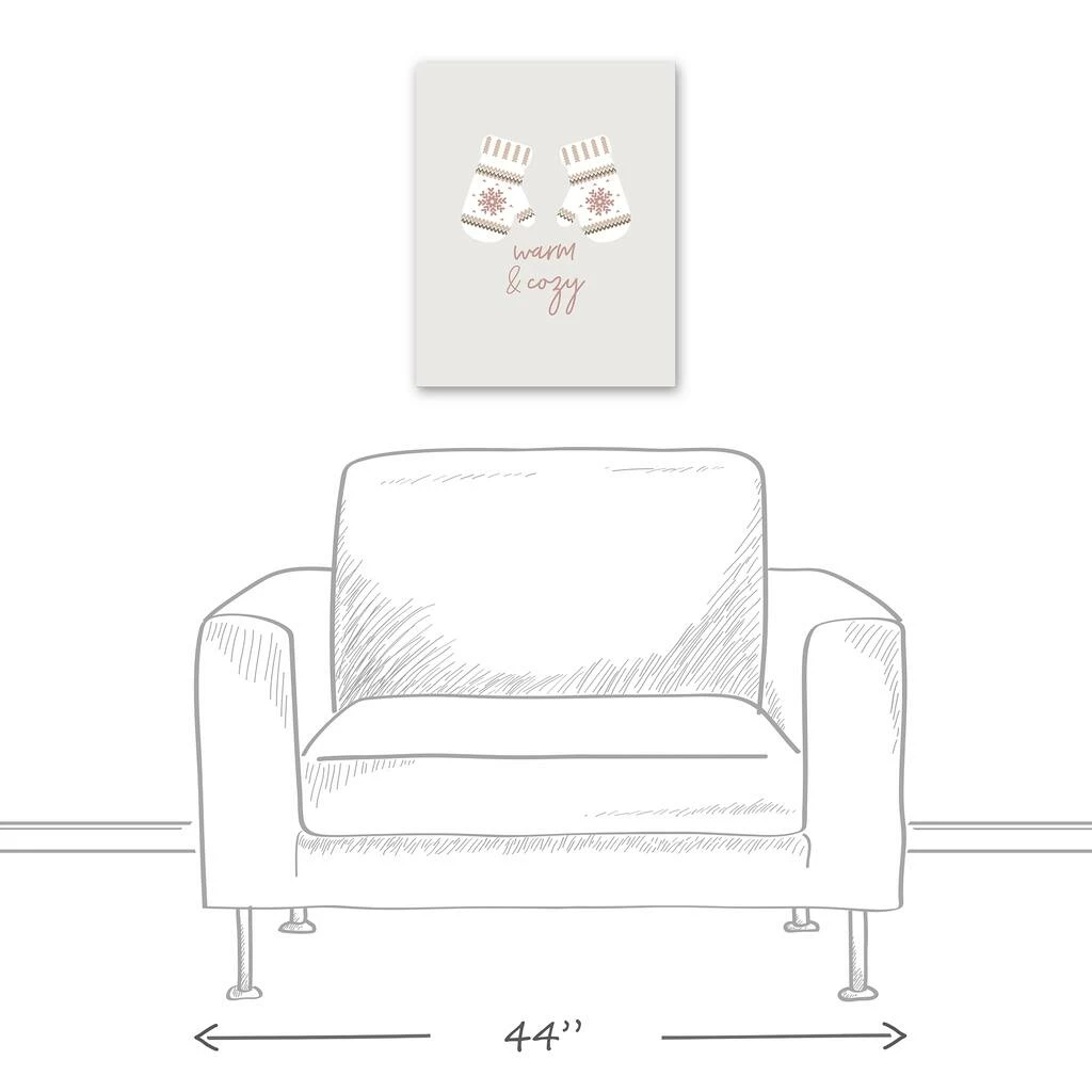 Promo π Warm And Cozy Mittens 16x20 Canvas Wall Art by Designs Direct βοΈ - Image 5