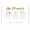 Hot Sale 😉 Hot Chocolate Served Daily 30x20 Canvas Wall Art by Designs Direct 🔥