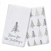 Promo 👏 Home For the Holidays Trees Tea Towels - Set of 2 by Designs Direct 🔔