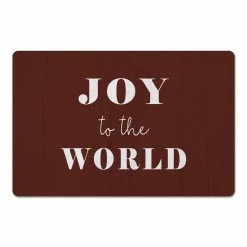 Cheap ⌛ Joy To The World 27x18 Floor Mat by Designs Direct 😍