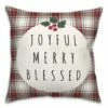 Wholesale 😉 Joyful Merry Blessed 18x18 Throw Pillow by Designs Direct 🛒