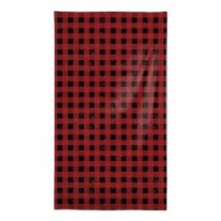 Discount ๐ Red Black Buffalo Check 58x102 Tablecloth by Designs Direct โจ