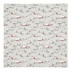 Outlet ๐ Snowy Village 10x10 Cotton Twill Napkin by Designs Direct ๐