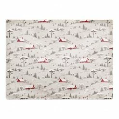 Best reviews of 🧨 Snowy Village 18x14 Cotton Twill Placemat by Designs Direct 😀