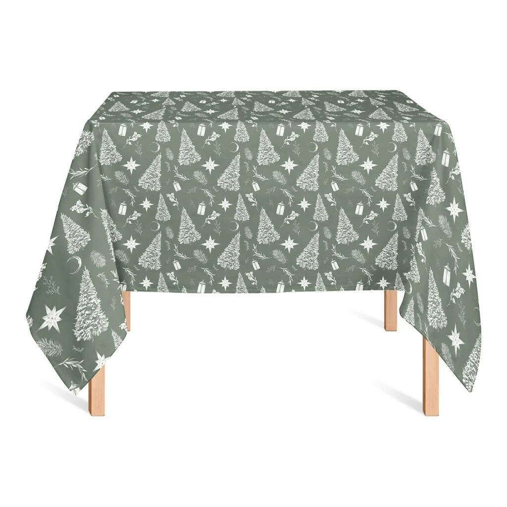 Top 10 π 58" Sage π Christmas Tablecloth by Designs Direct π₯° - Image 2