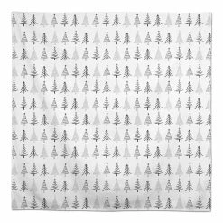 Best Sale 😀 58" 🎁 Christmas Tree Sketches Tablecloth by Designs Direct 🎁