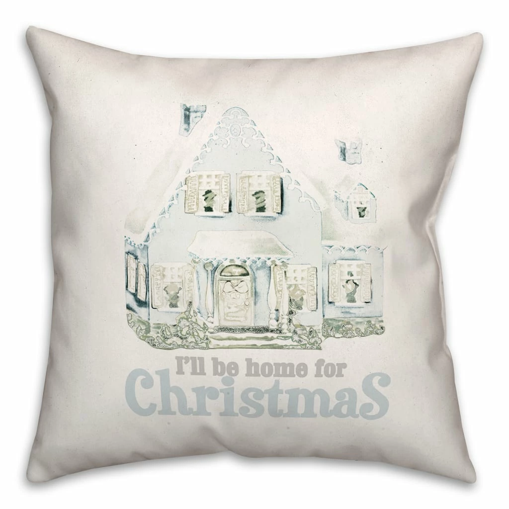 Best deal 🌟 Home For 🎁 Christmas Throw Pillow by Designs Direct 🔥