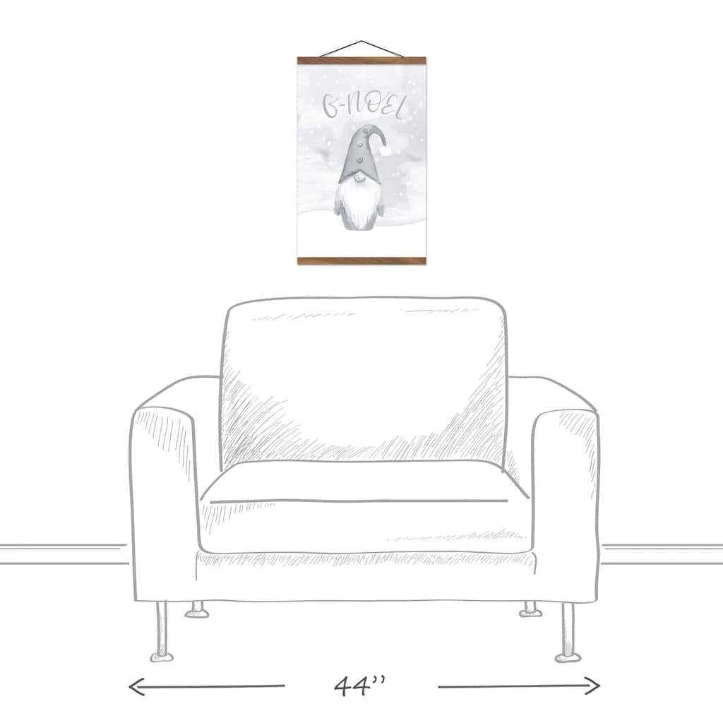 Buy π Gnoel Gnome 12x18 Teak Hanging Canvas by Designs Direct βοΈ - Image 3