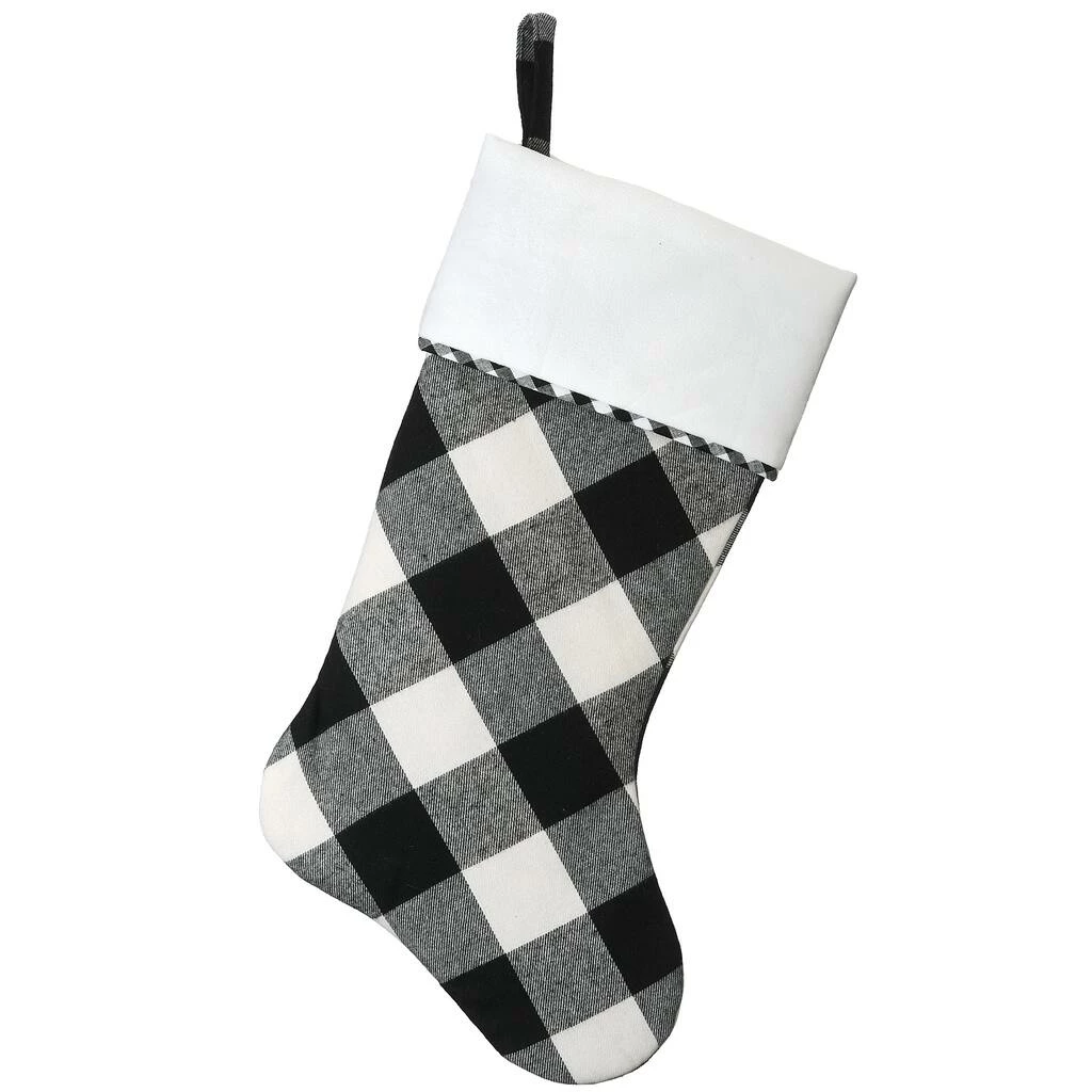 Deals ๐ 19" General Store Collection Plaid Stocking by National Tree Company ๐ - Image 6