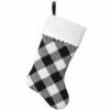 Deals 😉 19" General Store Collection Plaid Stocking by National Tree Company 🌟