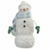 Outlet 🔔 10" Scarf Wrapped Snowman Décor by National Tree Company ⭐