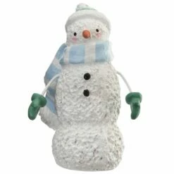 Outlet 🔔 10" Scarf Wrapped Snowman Décor by National Tree Company ⭐