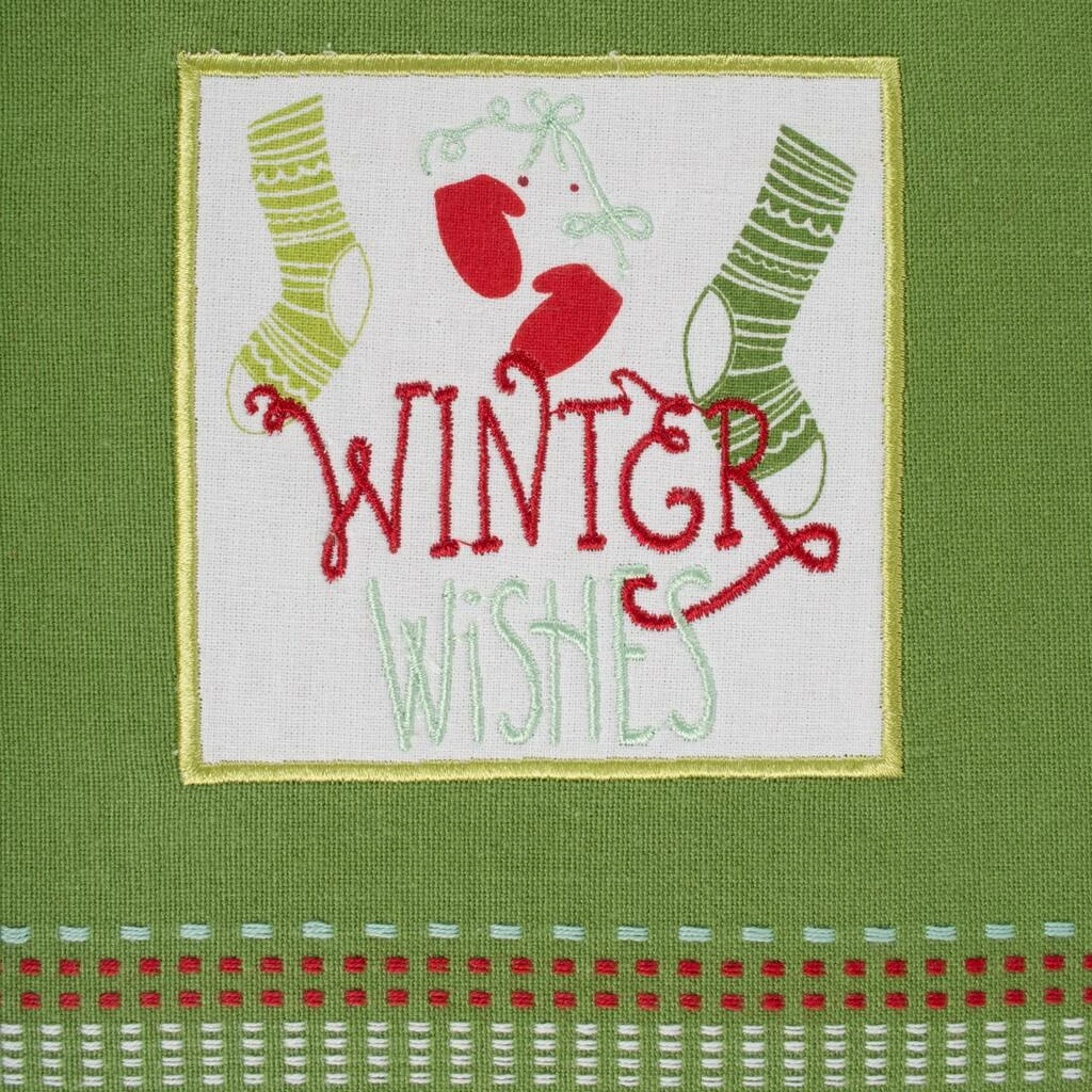 Outlet 👏 DII® Cozy 🎄 Christmas Embellished Dishtowel Set 🤩 - Image 10