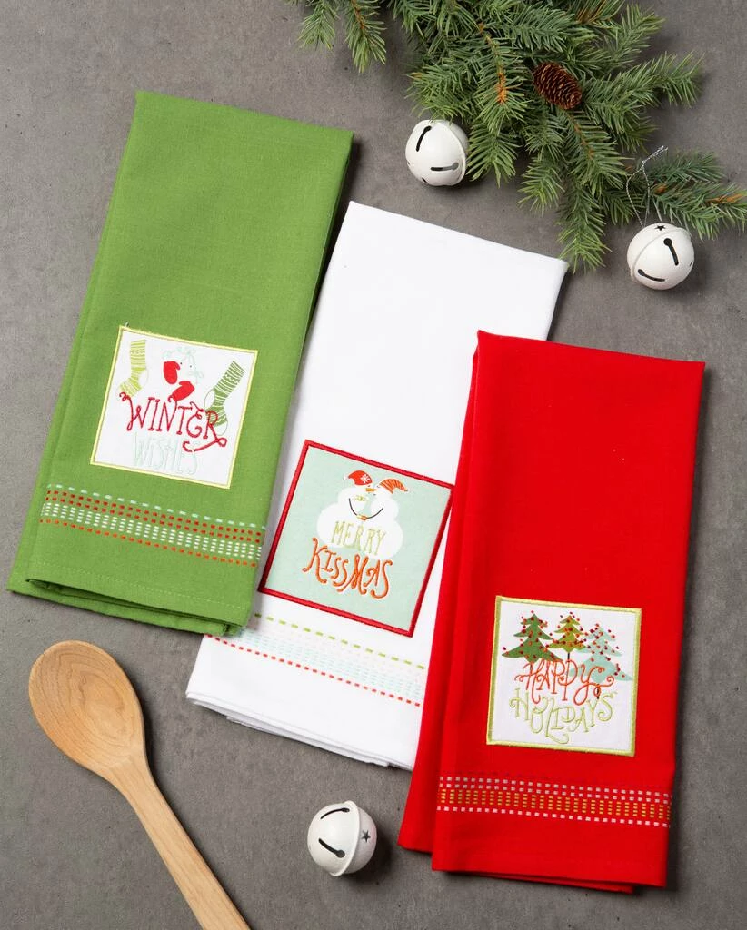 Outlet 👏 DII® Cozy 🎄 Christmas Embellished Dishtowel Set 🤩 - Image 11