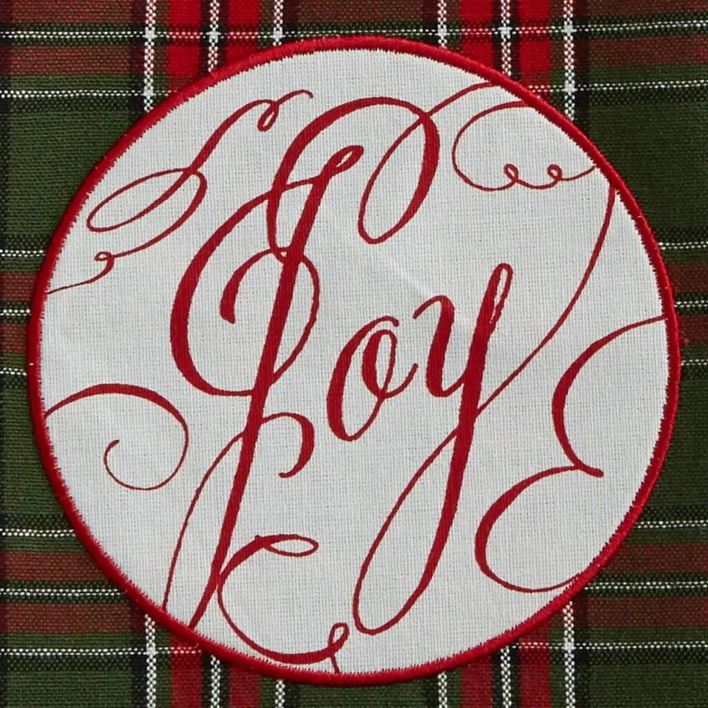 Discount π DII® Joyful Wishes Embellished Dishtowel Set 𧨠- Image 3