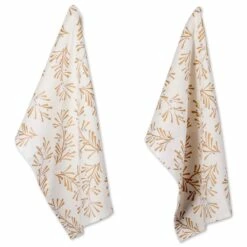 Best deal ๐ DII® Metallic Holly Leaves Dishtowel Set ๐ฅ