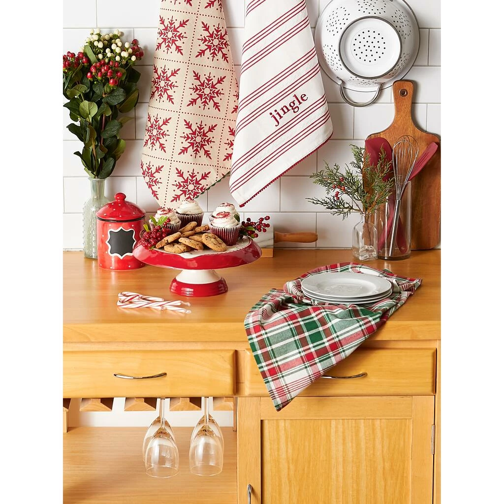 Cheap 🧨 DII® Assorted Jingle Dishtowel Set ⭐ - Image 10