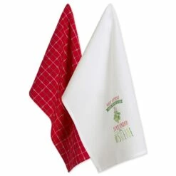 Cheap ✔️ DII® Under The Mistletoe Holiday Dishtowel Set ✨