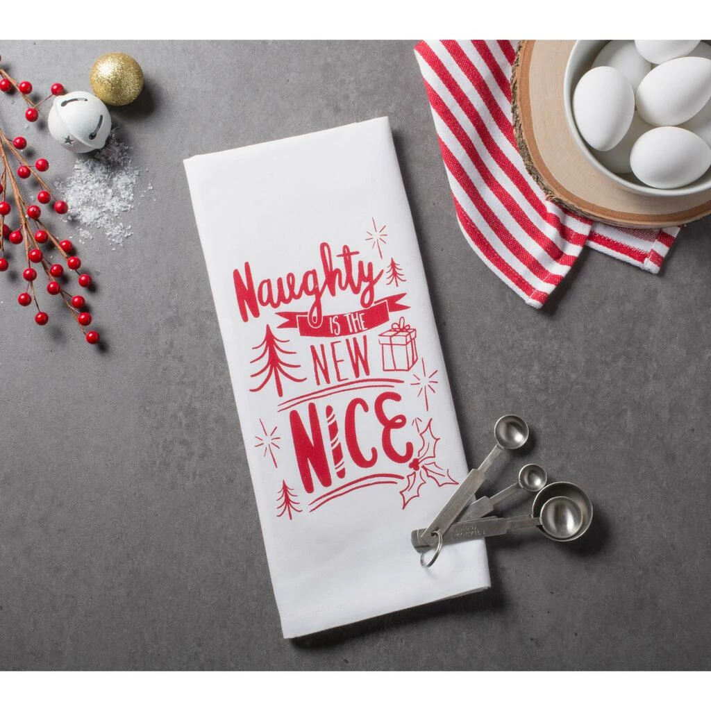 Flash Sale ๐ DII® Assorted Naughty Nice Holiday Printed Dishtowel Set โ - Image 5