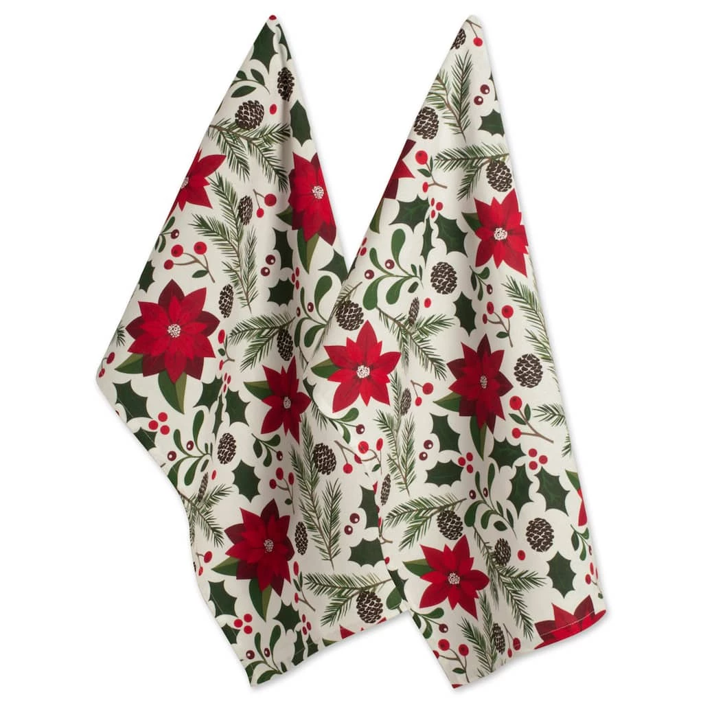 Promo π DII® Woodland π Christmas Dishtowel Set π