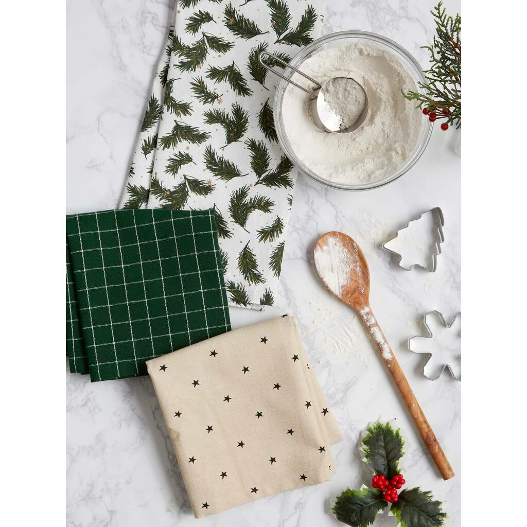 Flash Sale 🎉 DII® Assorted Holiday Greenery Dishtowel Set 🔔 - Image 11