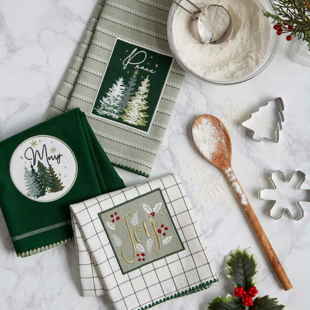 Wholesale ๐ DII® Winter Woods Embellished Dishtowel Set ๐ - Image 7