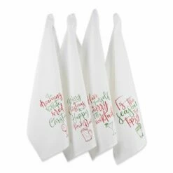 Top 10 😀 DII® Assorted Tipsy Glitzy 🎄 Christmas Dishtowel Set 🔥