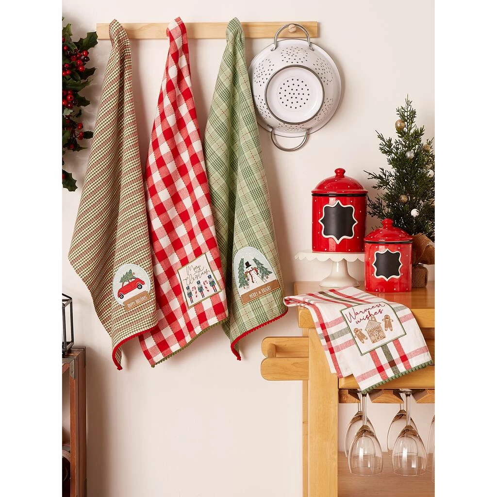 Brand new 😀 DII® Kitchen & Tabletop Jolly Tree Collection Dishtowel Set 🎉 - Image 11