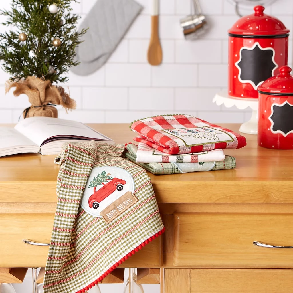 Brand new 😀 DII® Kitchen & Tabletop Jolly Tree Collection Dishtowel Set 🎉 - Image 6