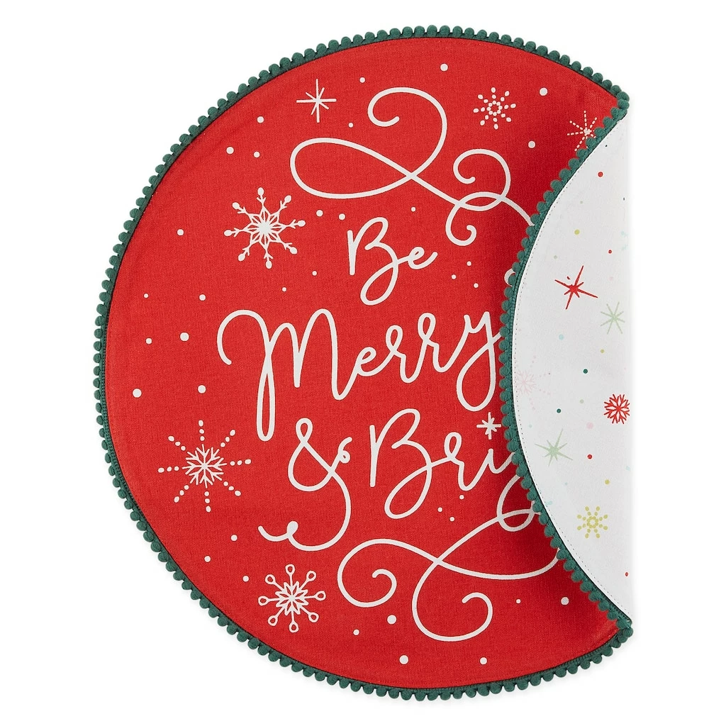 Discount โญ DII® Be Merry & Bright Embellished Placemats, 6ct. ๐ - Image 4