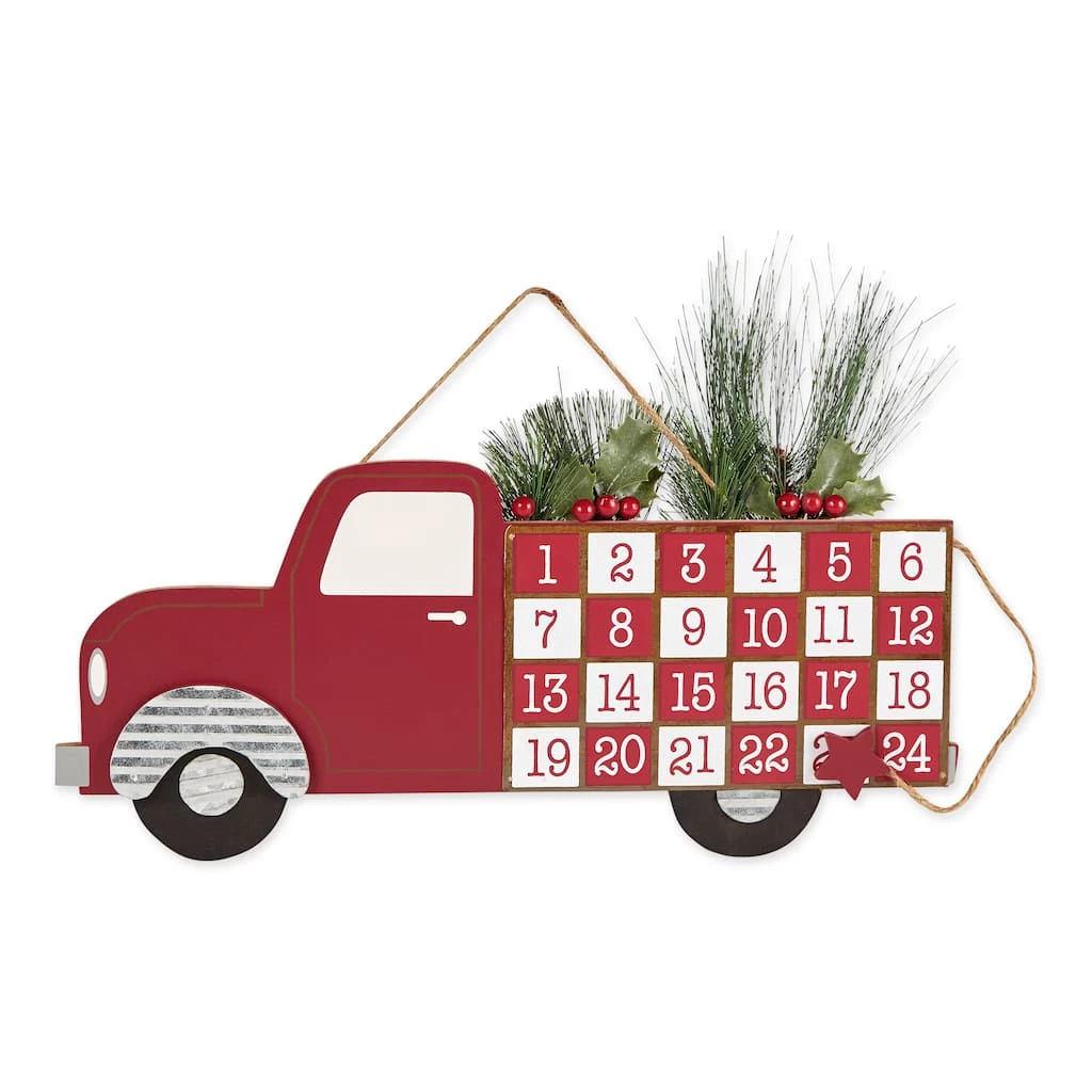Outlet 😉 DII® 🎄 Christmas Tree Truck Advent Calendar 🎁