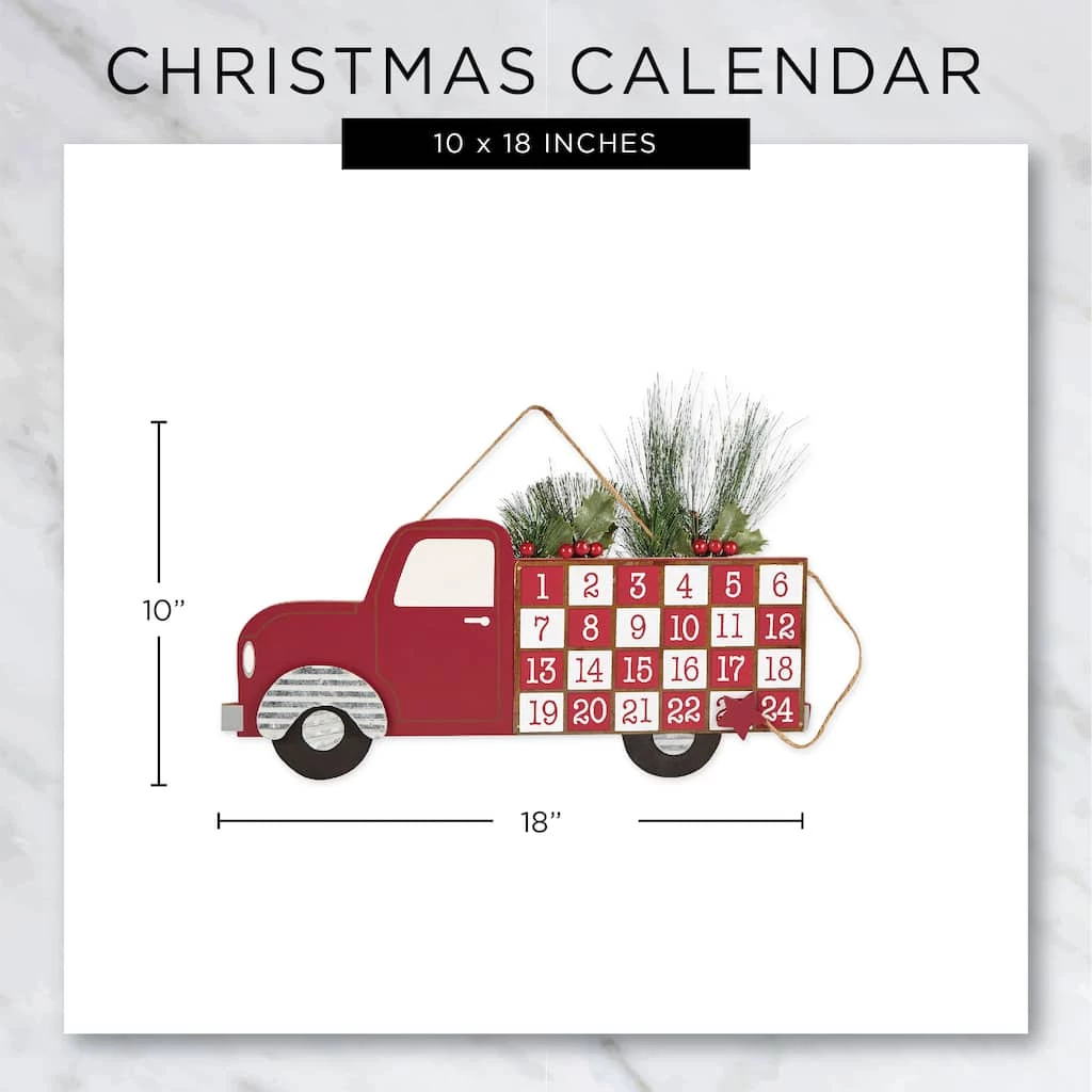 Outlet 😉 DII® 🎄 Christmas Tree Truck Advent Calendar 🎁 - Image 3
