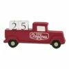Coupon 🧨 DII® ❄ Christmas Tree Truck Tabletop Block Calendar ⌛