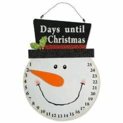 Deals ✨ DII® Snowman Days Til ❄ Christmas Hanging Sign 😍