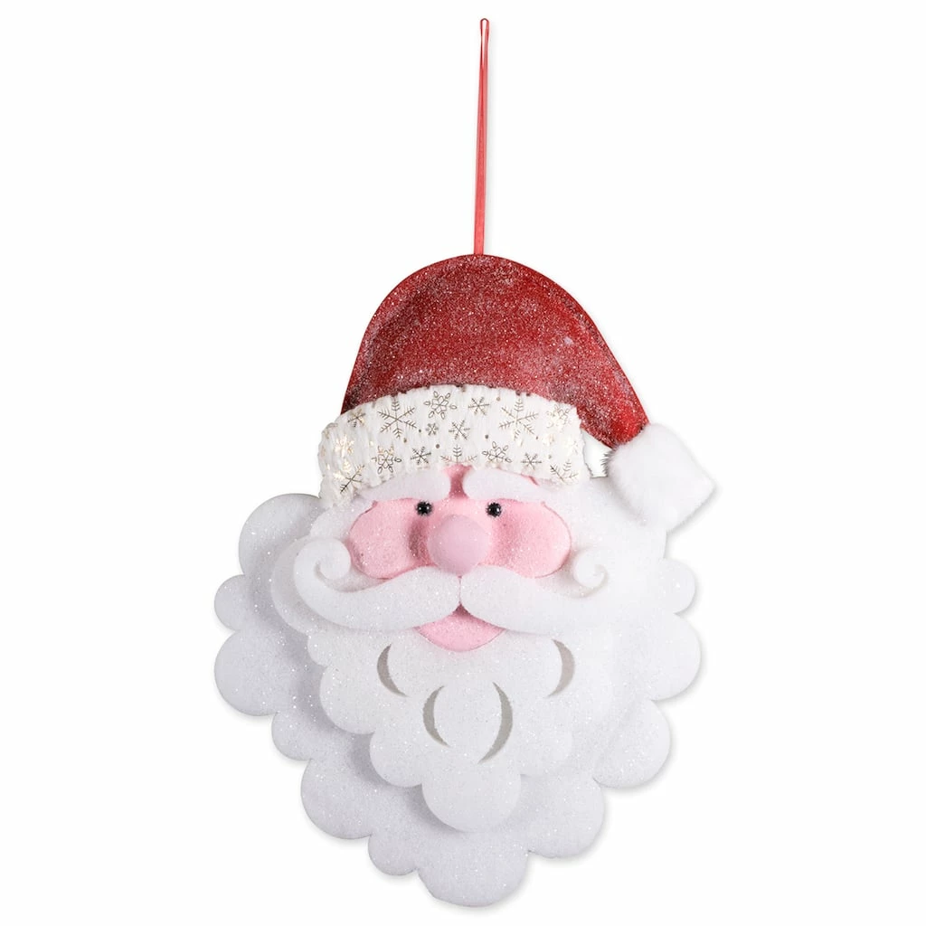 Budget ๐ DII® Hanging Foam Santa with Red Hat ๐
