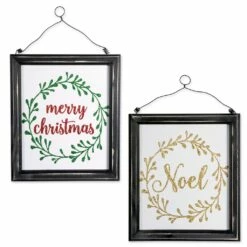 Brand new 🌟 DII® Noel & Merry 🎄 Christmas Hanging Signs Set ✨