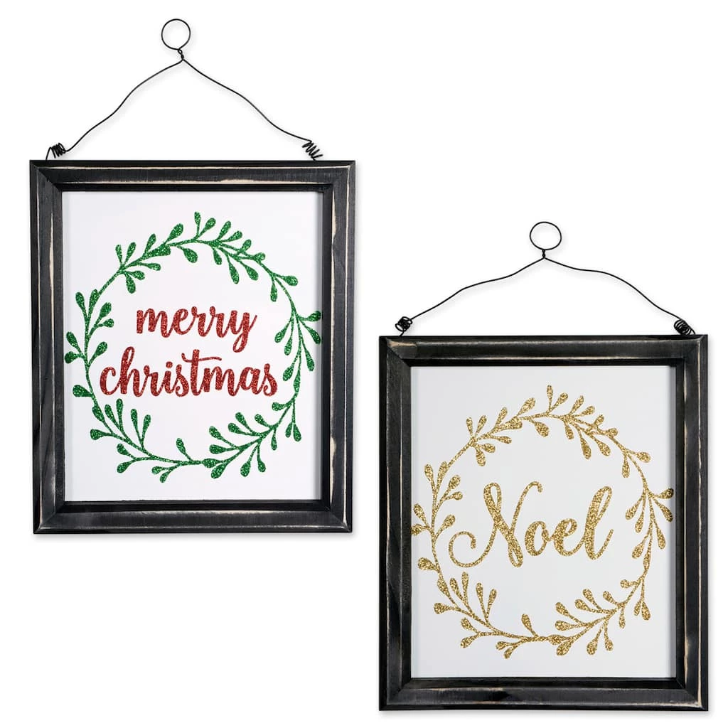 Brand new π DII® Noel & Merry π Christmas Hanging Signs Set β¨