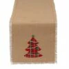 Discount 🤩 DII® 72" Embroidered Tree Burlap Table Runner 🔔