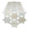 Promo 💯 DII® 108" Snowflakes Embroidered Table Runner 😍