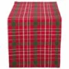 Best Sale 🔥 DII® 108" Tartan Holly Plaid Table Runner ✨