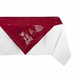 Promo 👍 DII® 40" Embroidered Snowman Table Topper 🧨