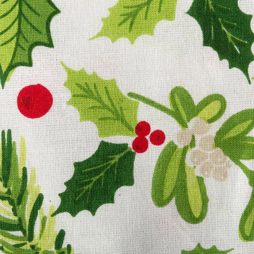 Best deal ๐ DII® 70" Round Boughs of Holly Print Tablecloth ๐ - Image 2