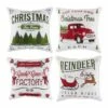 Cheapest 👏 DII® 🎄 Christmas Prints Pillow Cover Set 🌟