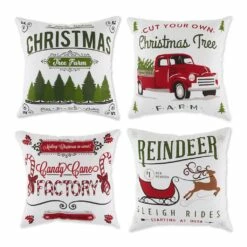Cheapest 👏 DII® 🎄 Christmas Prints Pillow Cover Set 🌟