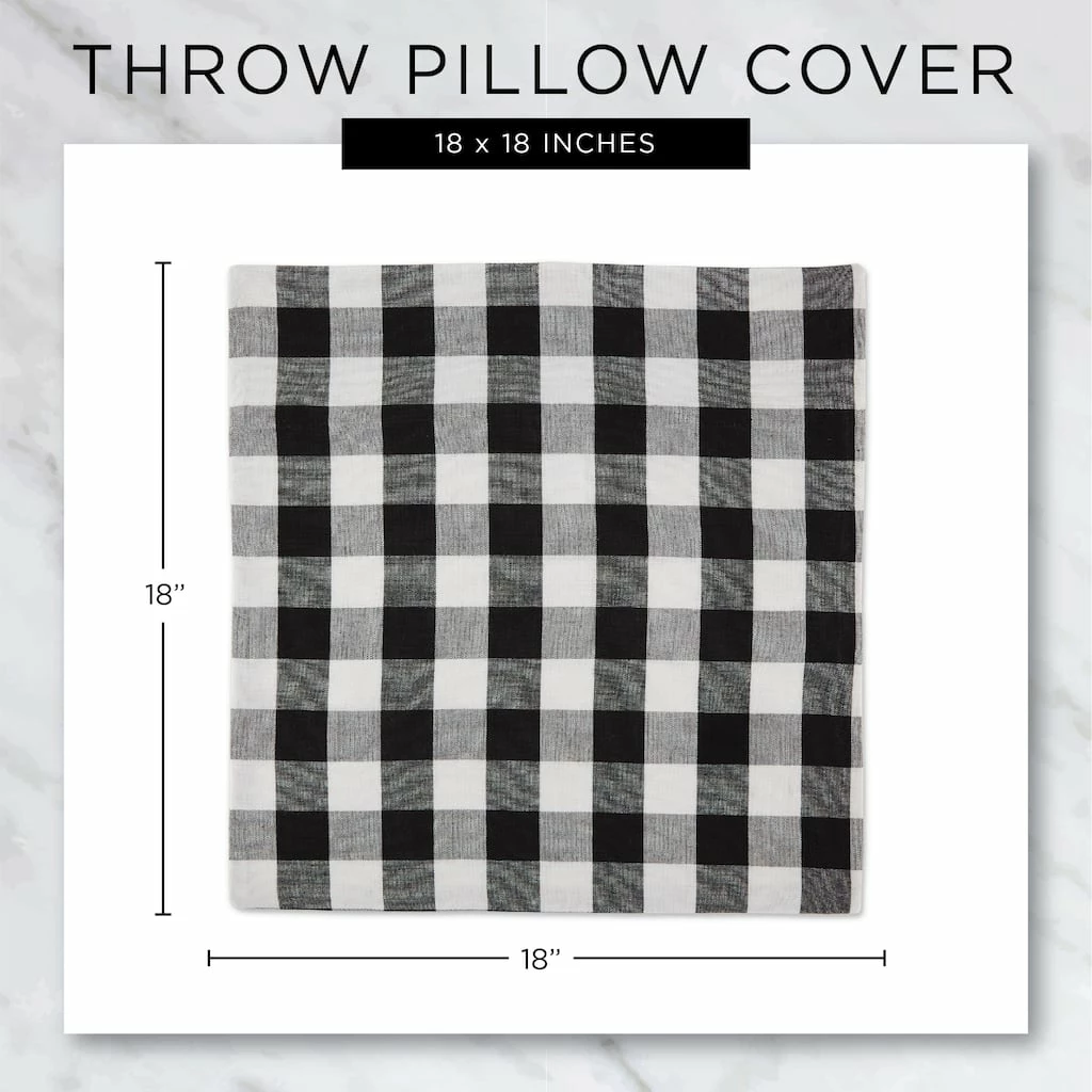 Outlet 👍 DII® Poinsettia Holly Embroidered Pillow Cover Set 💯 - Image 4