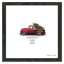 Deals 🔥 Timeless Frames® Comfort & Joy 🔔 Christmas Print Framed Wall Art 👏
