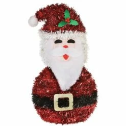 Best Sale ✔️ 3D Deluxe Tinsel ❄ Christmas Santa by Amscan ✔️