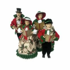 Outlet 🎉 Santa's Workshop ❄ Christmas Holly Carolers Set by SantasWorkshop 😀